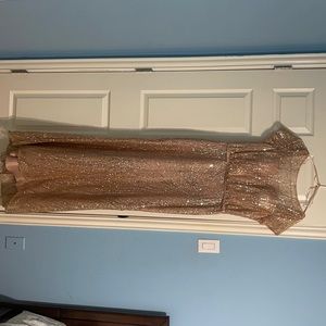 Floor length party dress